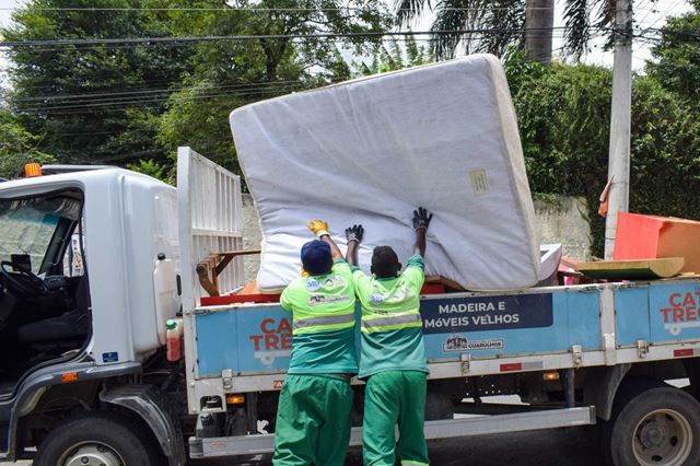 Cata-Tralha atende Jardim Vila Nova Cumbica e mais cinco bairros no final de semana