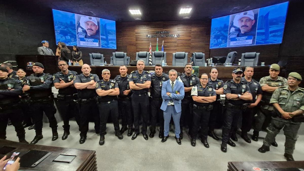 GCM é homenageada em evento na Câmara Municipal