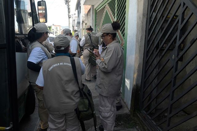 Mais de 50 locais receberam ações de combate à dengue na última semana