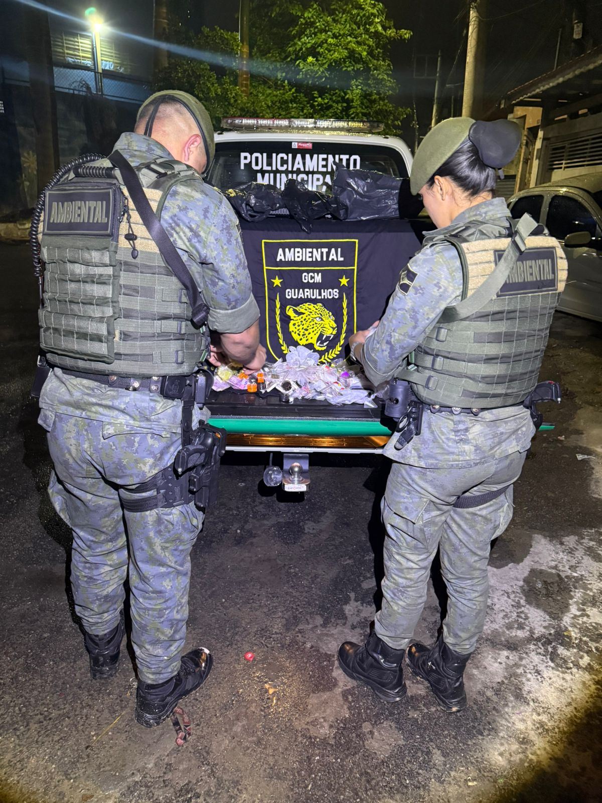 GCM de Guarulhos combate o tráfico e prende criminoso com 2,2 kg de drogas