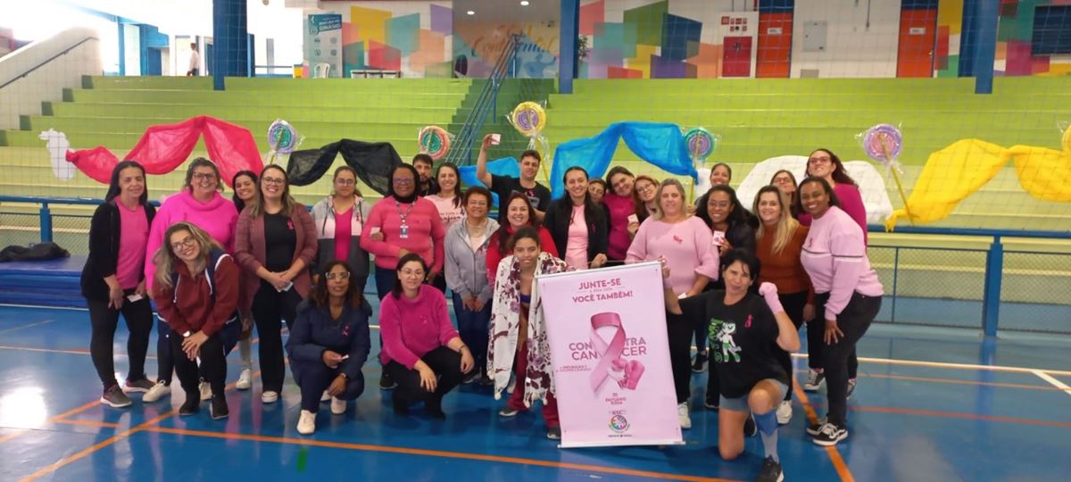 EPG Cesar Lattes reúne grupo de professoras em abordagem sobre o Outubro Rosa