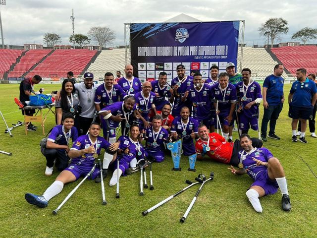 Guarulhos conquista título do Campeonato Brasileiro de Futebol para Amputados Série B