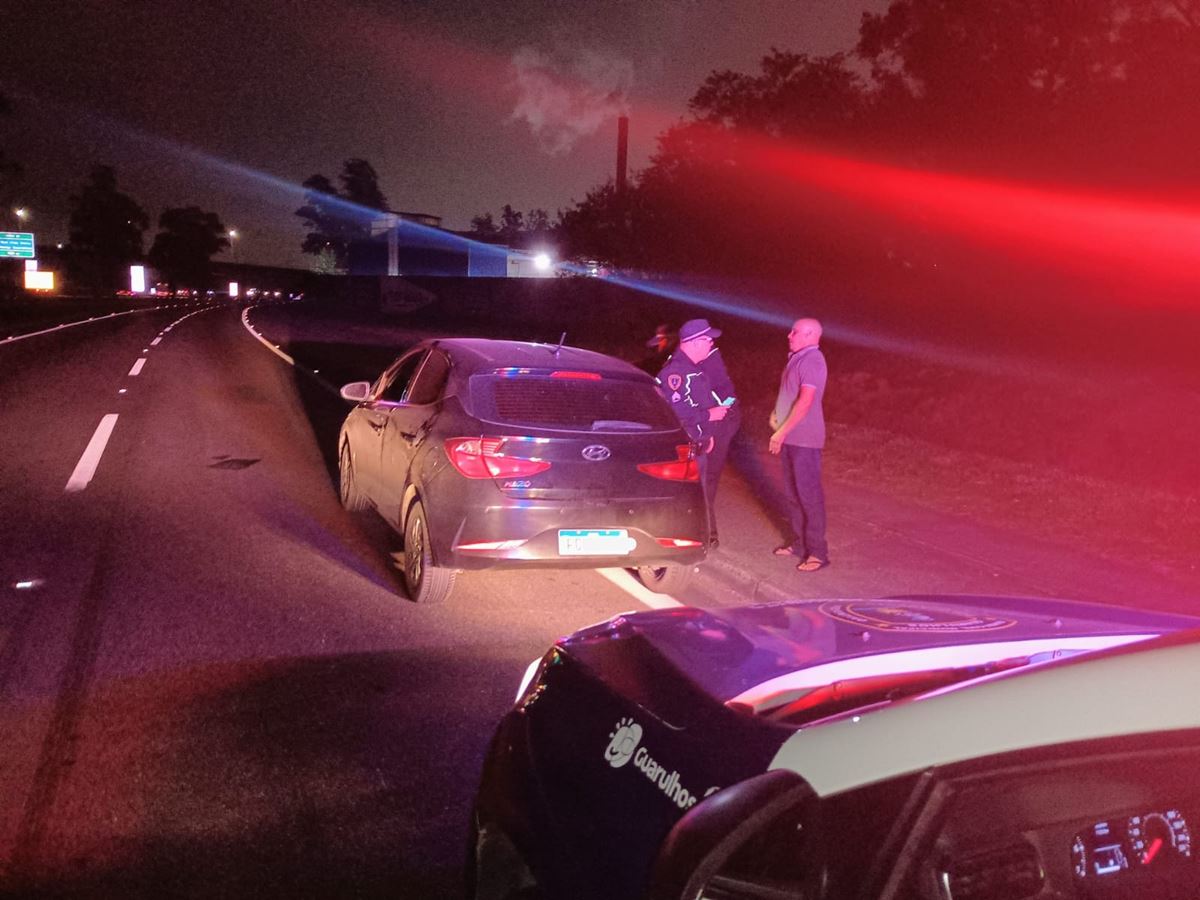 GCM de Guarulhos socorre motorista diabético com hipoglicemia em Cumbica