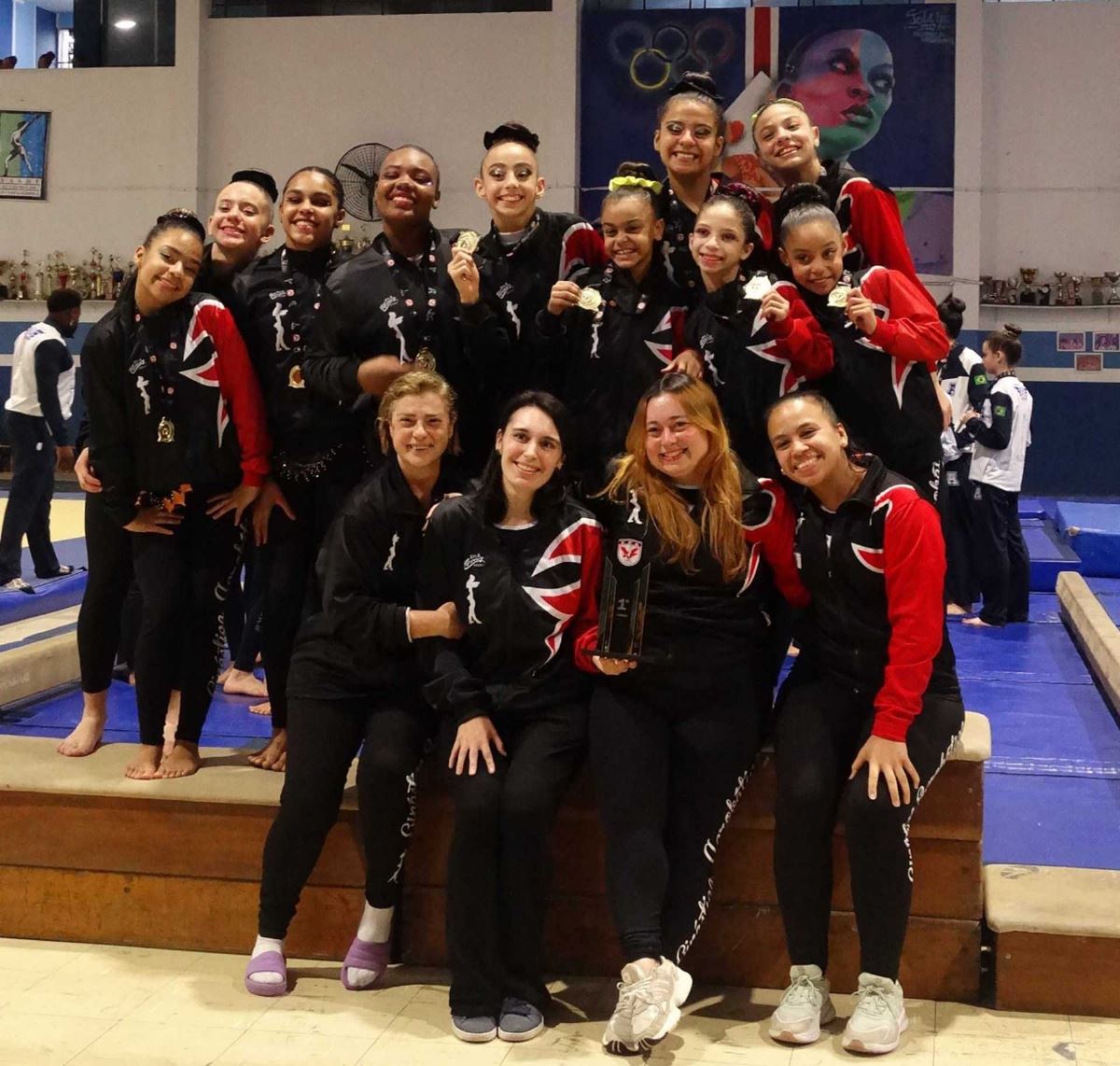 Ginástica acrobática de Guarulhos garante tetracampeonato por equipe no Troféu São Paulo