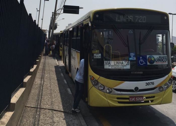 Linha 720 - Terminal Pimentas/Shopping (via Ceap) - será alterada a partir de sábado