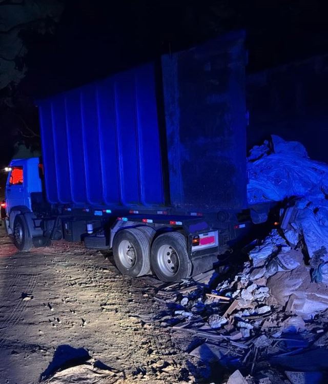 GCM impede descarte irregular de entulho e aciona fiscalização ambiental no Jardim Ponte Alta