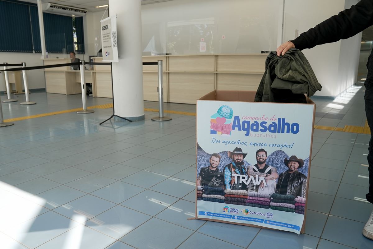 Campanha do Agasalho oferece mais de 200 pontos de arrecadação em Guarulhos