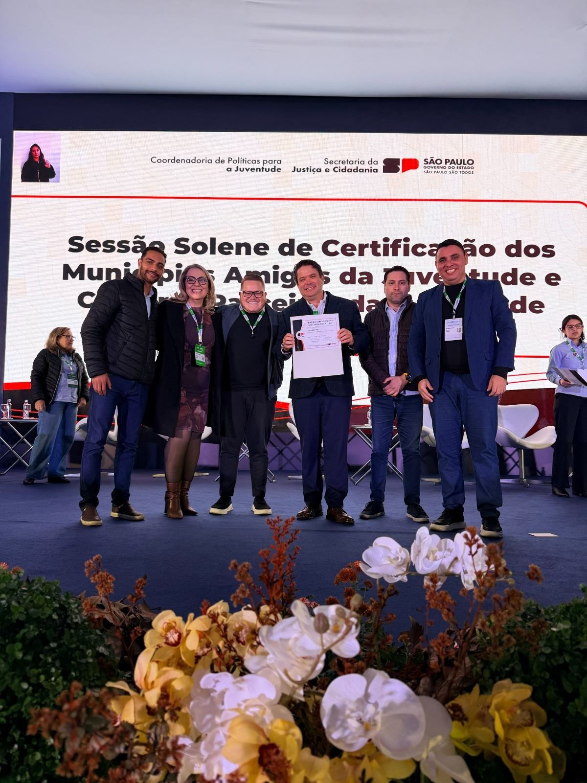 Guarulhos recebe certificado “Município Amigo da Juventude”