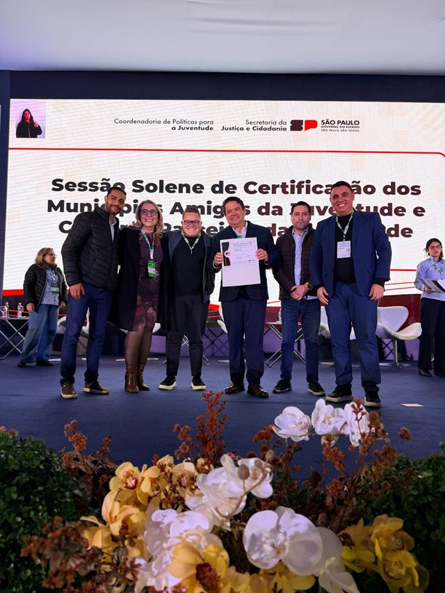 Guarulhos recebe certificado “Município Amigo da Juventude”