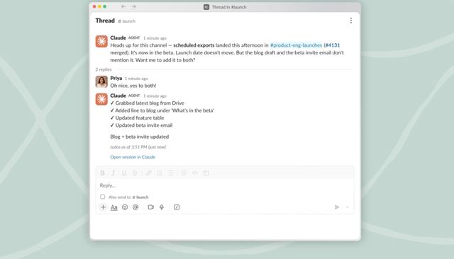 O Claude Tag, da Anthropic, está conhecendo sua empresa, uma mensagem do Slack de cada vez