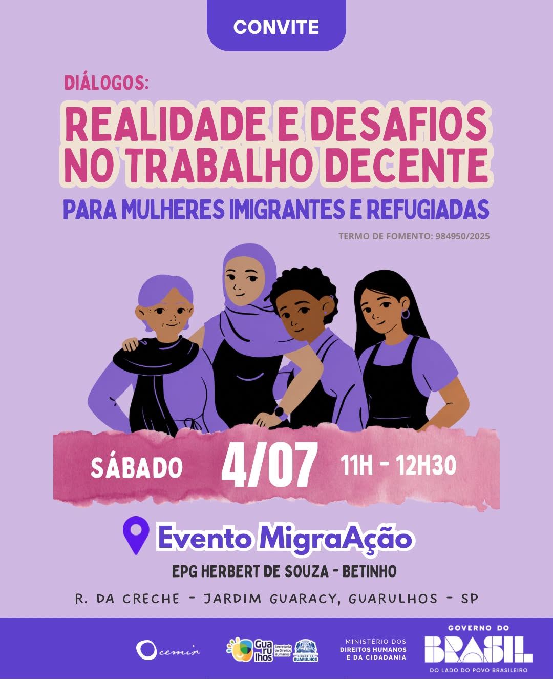 2º MigraAção acontece no próximo sábado em Guarulhos com uma série de serviços gratuitos