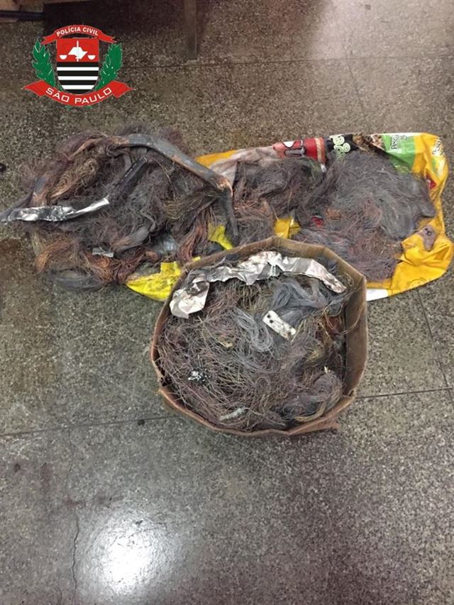 Polícia Civil prende receptador de cabos e fios de cobre em Guarulhos