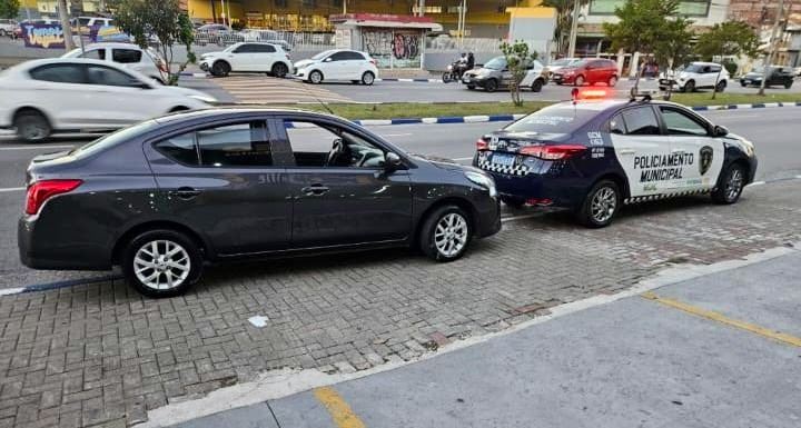 Guarda Civil Municipal recupera veículo com apoio da CSI no Centro