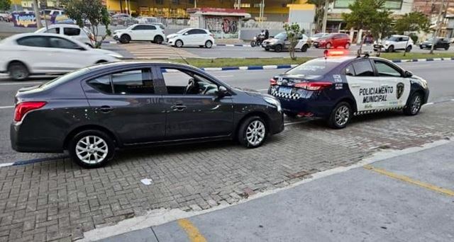 Guarda Civil Municipal recupera veículo com apoio da CSI no Centro