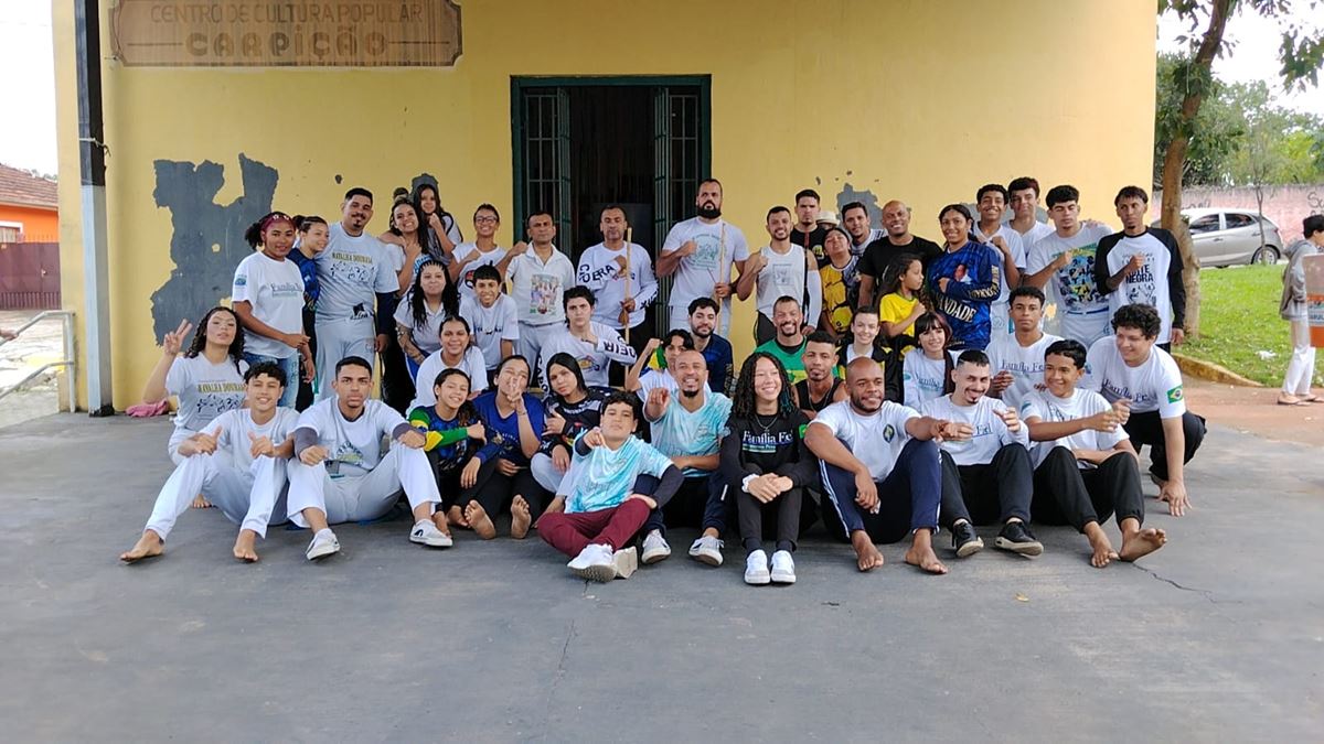 Roda de Capoeira reúne a comunidade no Centro de Cultura Popular da Carpição