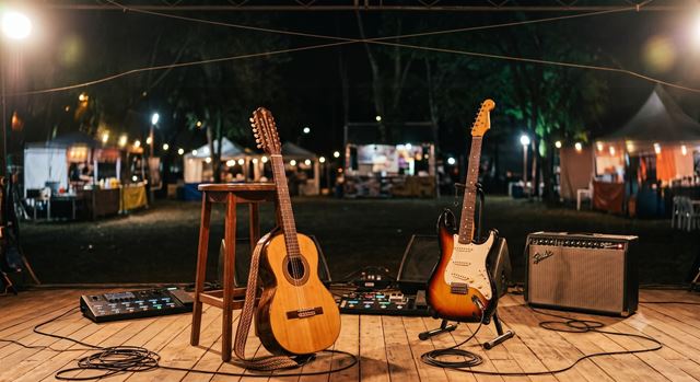Teatro Adamastor recebe espetáculo gratuito que une viola caipira e rock no Dose Dupla Rock & Viola