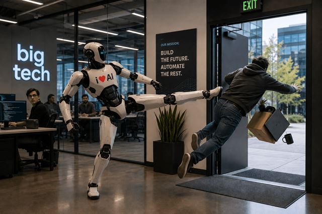 Todas as grandes demissões no setor de tecnologia em 2026 que mencionaram a IA