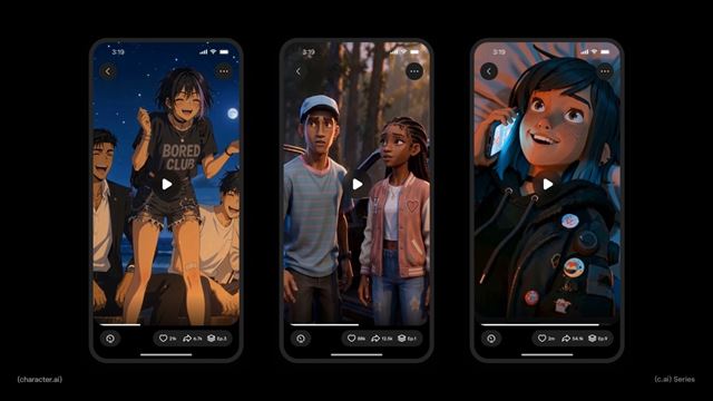 Character.AI entra na arena dos microdramas com suas próprias produções, mas há um porém