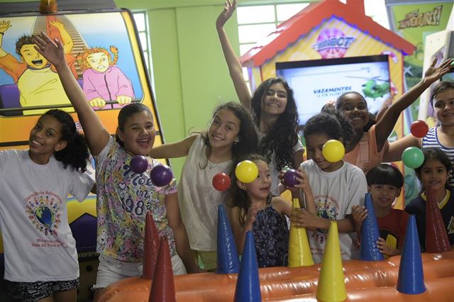 Diversão garantida nas Festas Solidárias do Dia das Crianças