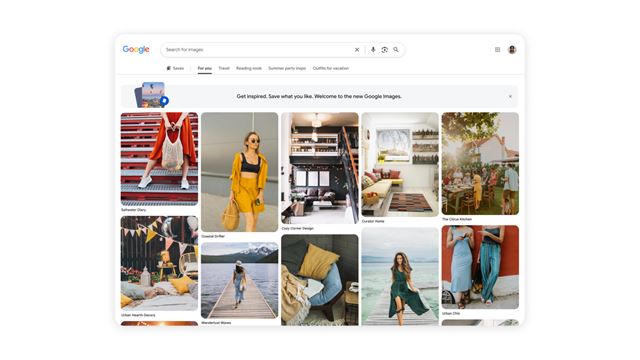 Google Imagens ganha novo design estilo Pinterest focado em descoberta