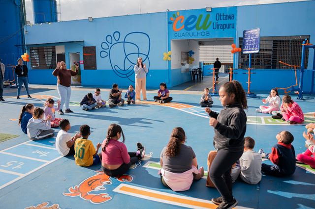 Estação Férias segue até sexta-feira com atividades recreativas nos centros educacionais de Guarulhos