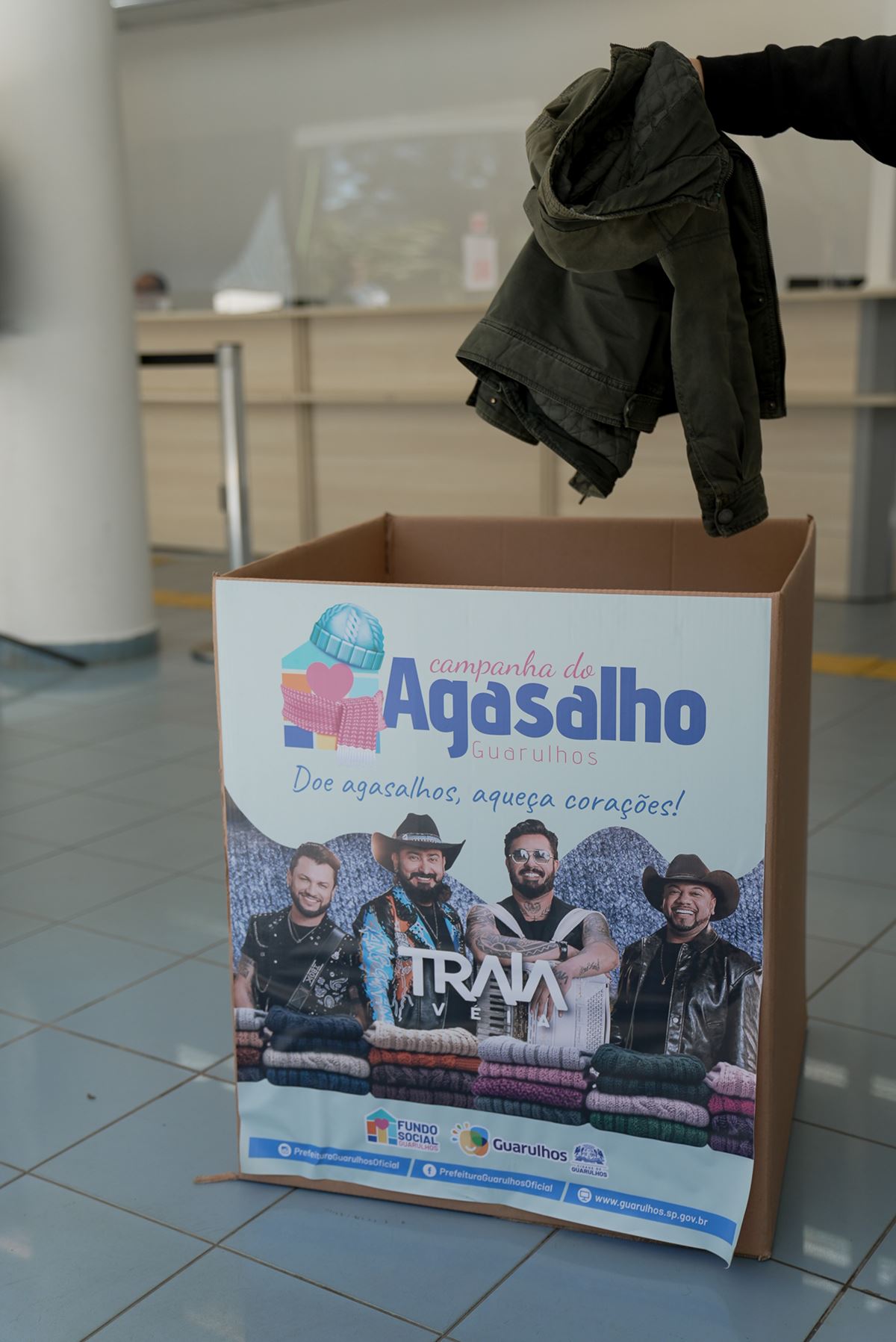 Campanha do Agasalho 2026 segue arrecadando doações em mais de 200 endereços em Guarulhos