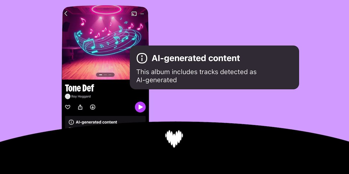 O serviço de streaming de música Deezer diz que mais de 50% dos uploads diários são gerados por IA