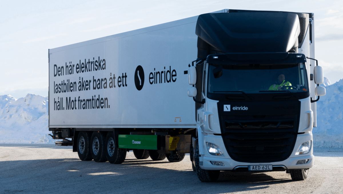 A Einride investe US$ 38 milhões em carregamento de veículos elétricos enquanto escalona o transporte de caminhões elétricos