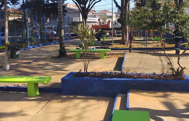 Praça Bartholomeu de Carlos é totalmente revitalizada pela Prefeitura de Guarulhos