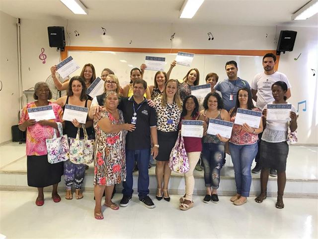 CEU Parque São Miguel faz qualificação em Patchwork