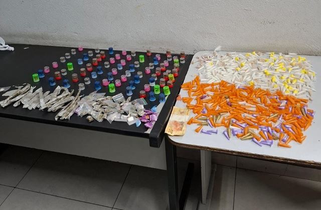 GCM prende três suspeitos por tráfico e apreende 2,4 kg de drogas no fim de semana