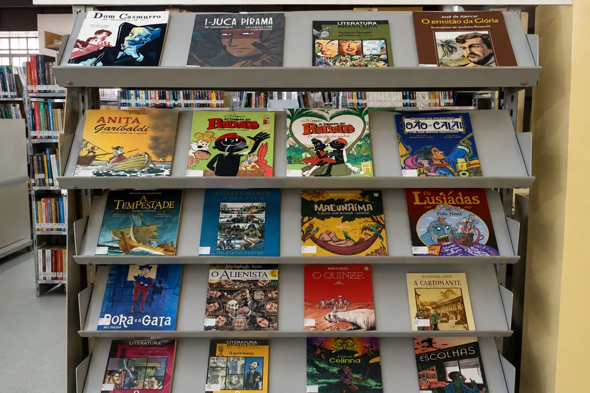Biblioteca Monteiro Lobato reúne quadrinhos brasileiros em mostra gratuita em agosto