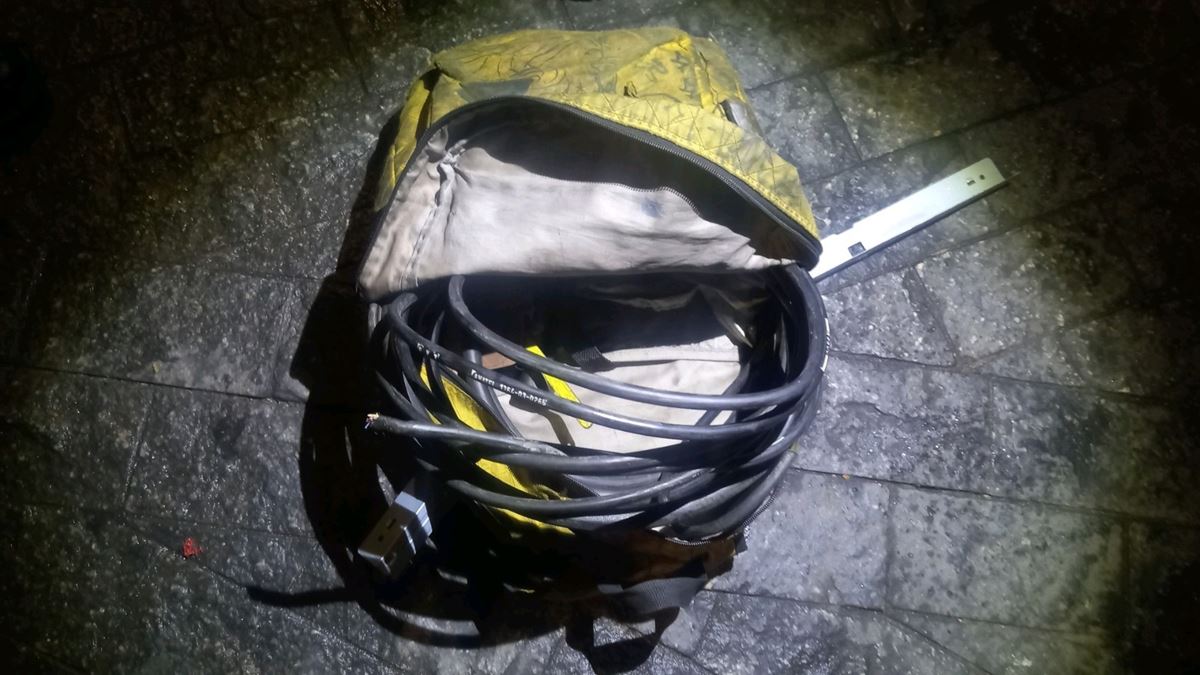 GCM prende três homens por furto de fios e cabos de energia na Vila Galvão