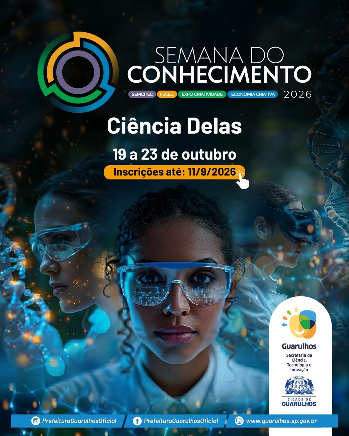 Semana do Conhecimento 2026 está com inscrições abertas em Guarulhos