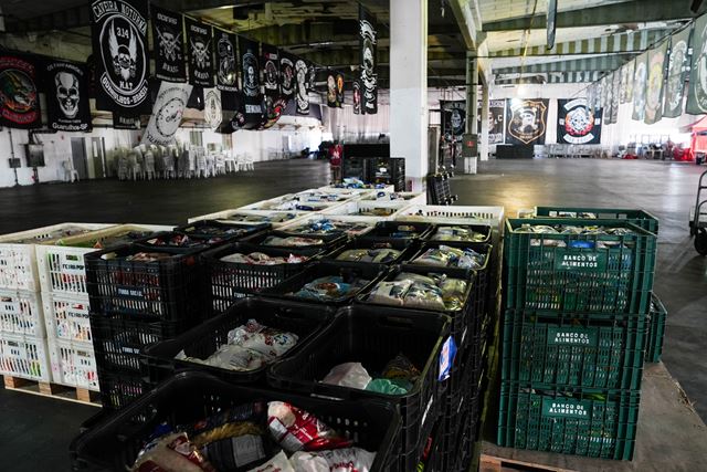 Fundo Social de Guarulhos recebe doação de seis toneladas de alimentos de motoclube da cidade