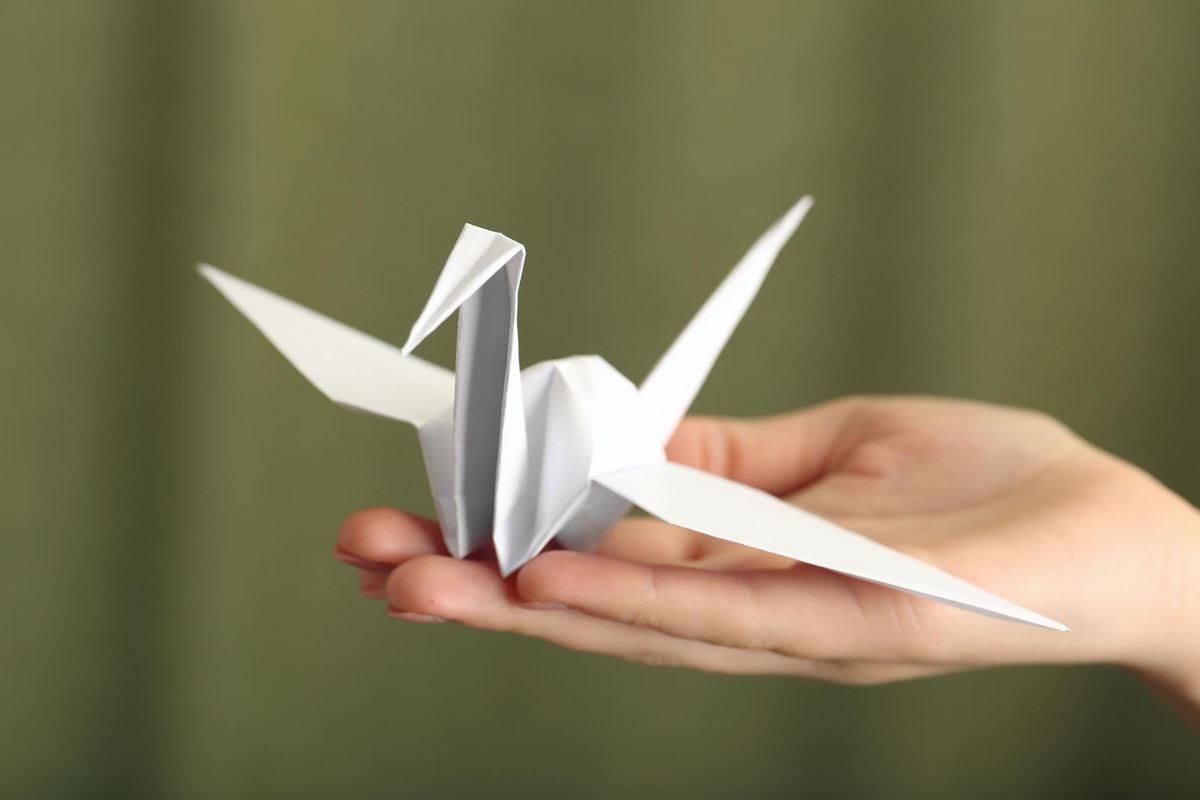 Biblioteca Cidade Seródio promove oficina de origami em homenagem ao Dia da Paz