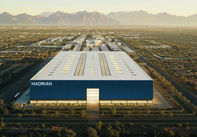 Empresa de tecnologia de defesa Hadrian capta US$ 1,37 bilhão com avaliação de US$ 8 bilhões
