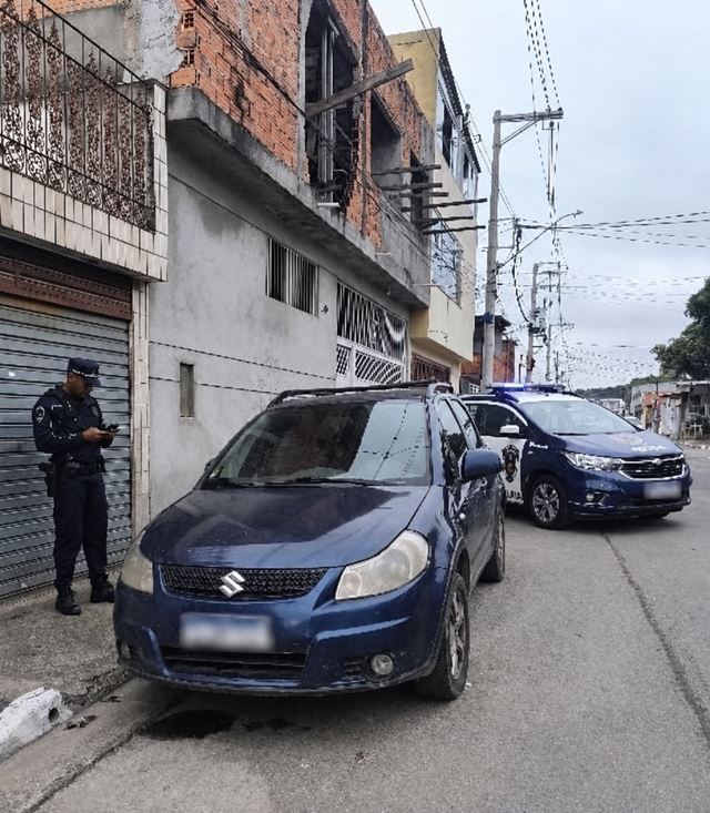 GCM recupera veículo furtado durante patrulhamento na Vila Laurita