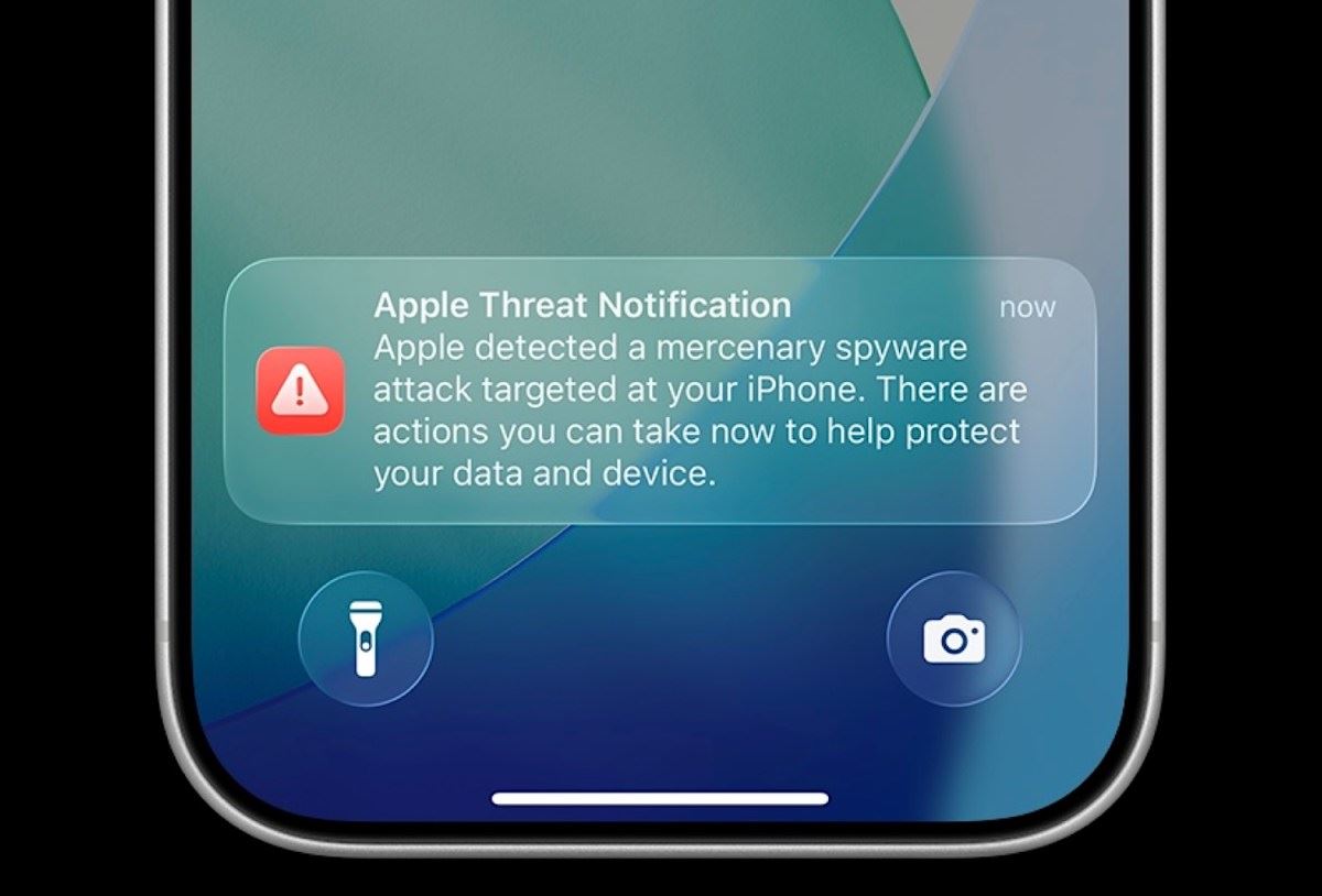 Se a Apple lhe enviar uma notificação por push alertando sobre um ataque de spyware, leve-a a sério