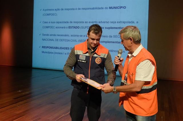 Coordenadoria de Proteção e Defesa Civil realiza encerramento de SIPAT