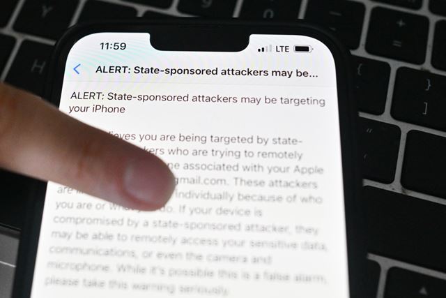 Número sem precedentes de usuários da Apple recebeu alerta recente de spyware, dizem investigadores