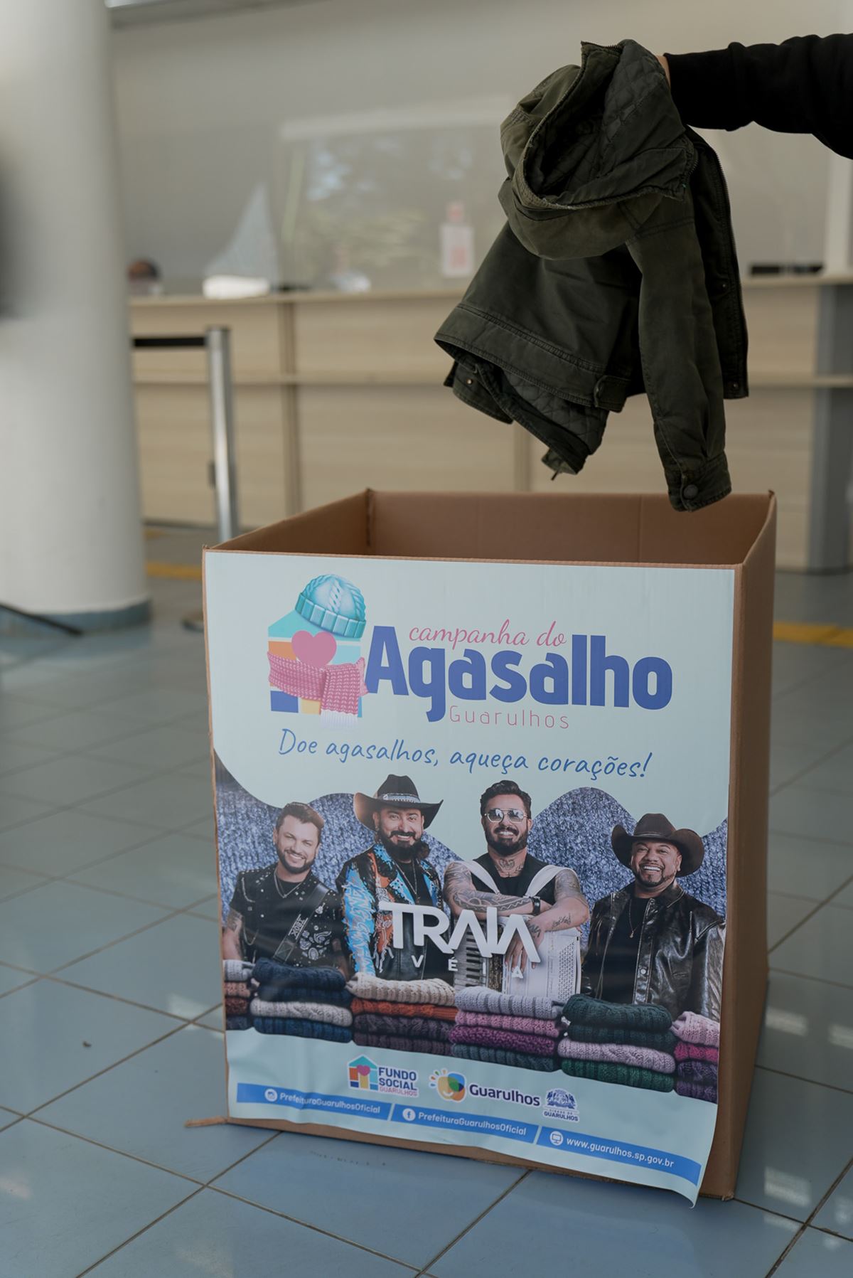 Campanha do Agasalho entra na última semana de arrecadação com mais de 200 pontos em Guarulhos