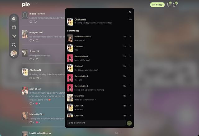 A startup Pie, de Andy Dunn, torna-se menos um aplicativo de eventos e mais uma rede social