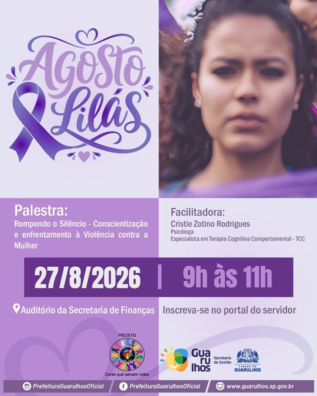 Prefeitura promove palestra para servidores sobre enfrentamento à violência contra a mulher