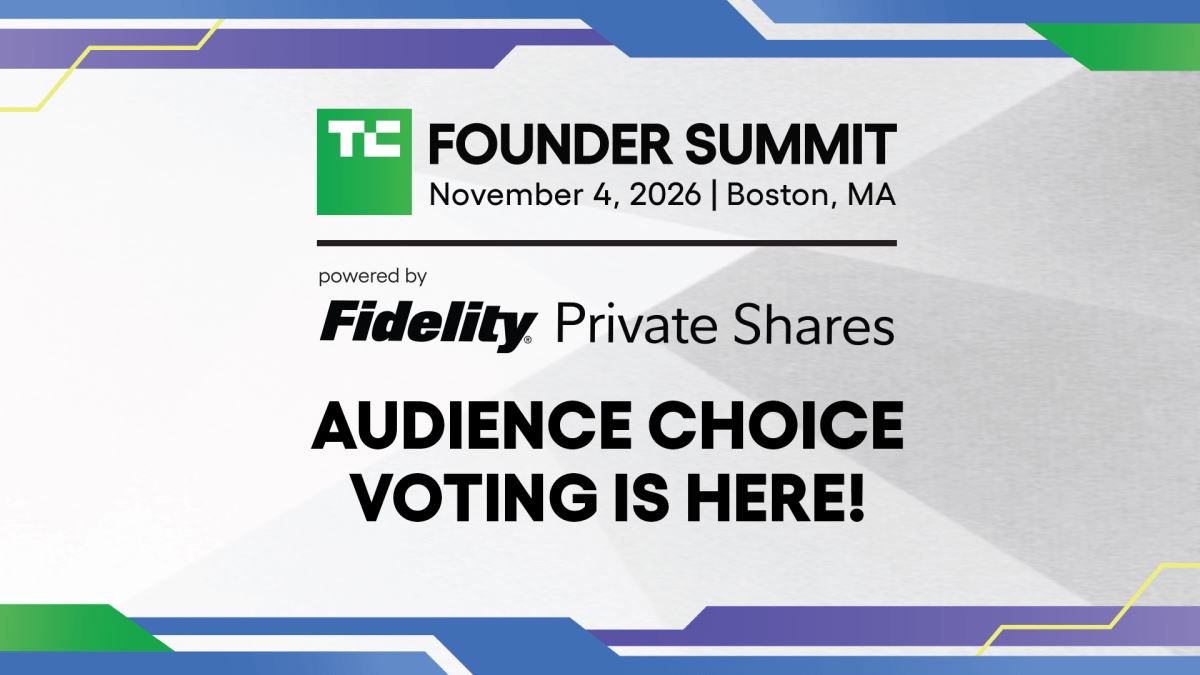Seu voto importa! Decida quais sessões da Escolha do Público farão parte do TechCrunch Founder Summit