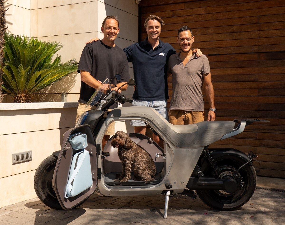 À medida que as motocicletas e motonetas elétricas ganham espaço, a startup belga Any aposta no espaço de carga