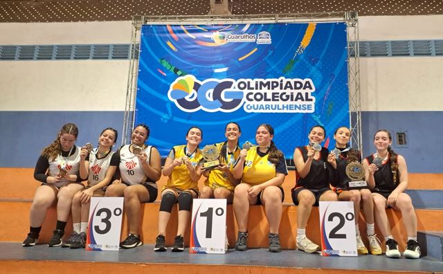 Olimpíada Colegial Guarulhense define campeões em damas, xadrez e basquete 3x3