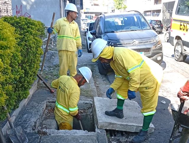 SAR promove zeladoria em córregos e bocas de lobo nesta sexta-feira