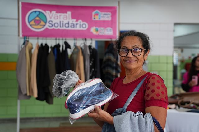 Ponte Grande recebe mais uma edição Varal Solidário