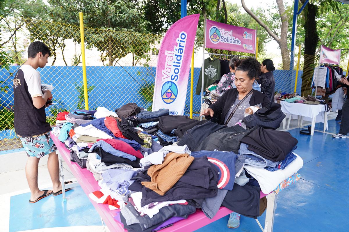 Varal Solidário atende 100 famílias na Ponte Grande nesta quarta-feira